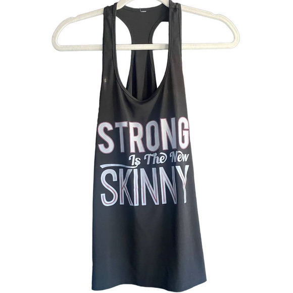 Assorted Brands "Strong is the new Skinny" Racerback Active Tank - Picture 4 of 4